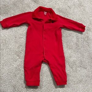 3/$15 Ralph Lauren Red 9 month Onepiece